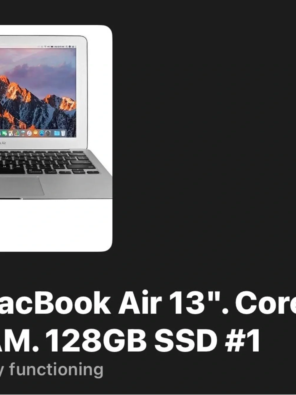 Apple MacBook Air 13